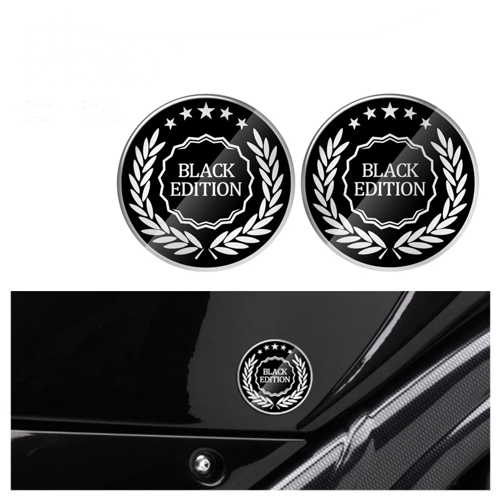 For Piaggio MP3 Vespa BMW X-ADV PCX T-MAX Scooter Sticker Black Edition Decals Motorcycle Decal