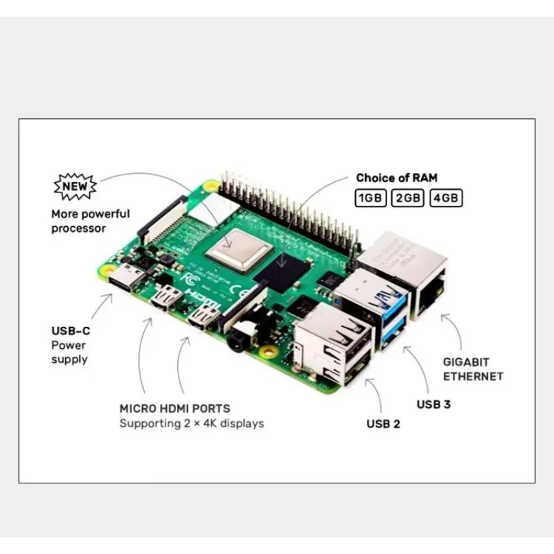 Raspberry Pi 4 Model B (4B) wi - Raspberry Pi 4 8Gb Ram Kit 评论和价格