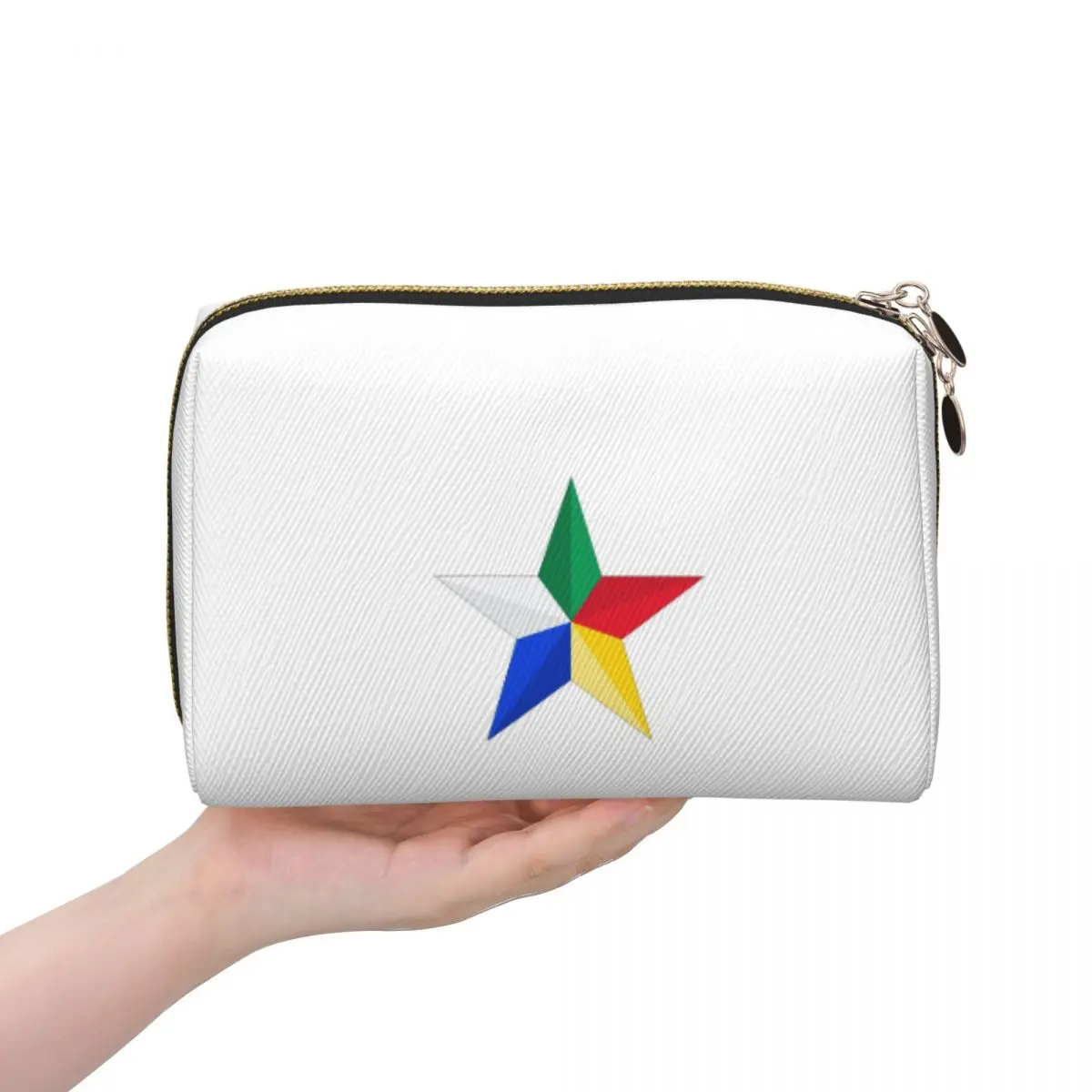 Druze Star Women Cosmetic Bag Travel Makeup Organizer Pouch Toiletry Storage Dopp Kit Box