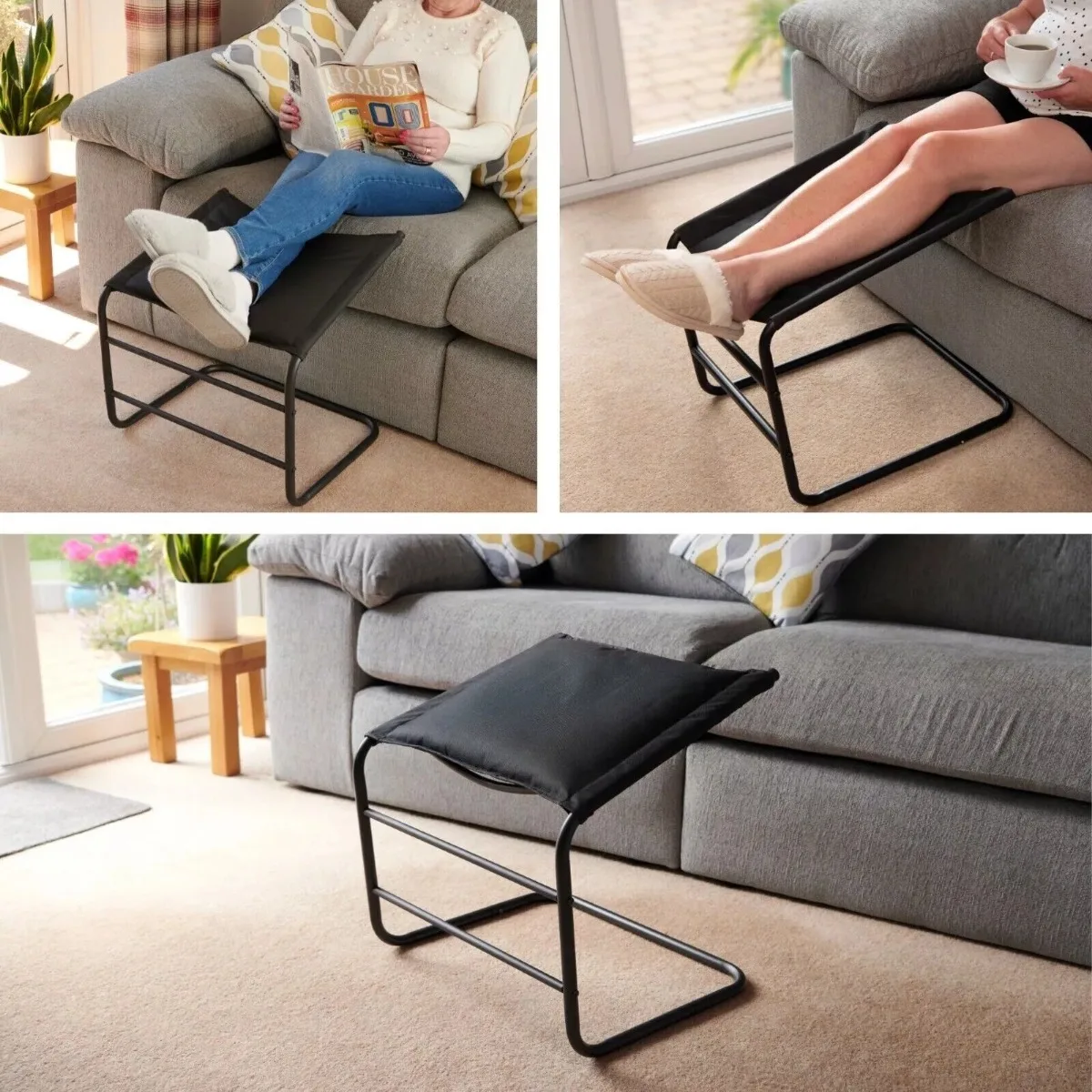 Repose-pieds rembourré pour la relaxation, aide-jambe, améliore le surpoids