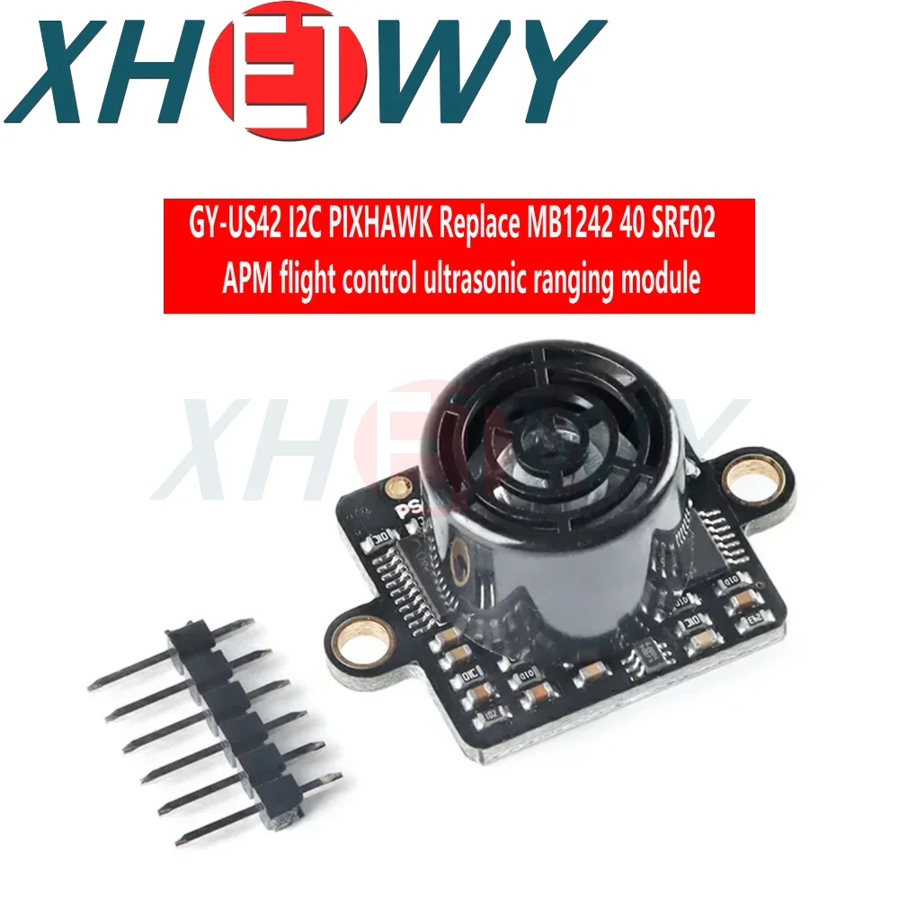 GY-US42 I2C PIXHAWK APM Reemplazo del módulo de alcance ultrasónico de control de vuelo MB1242 40 SRF02