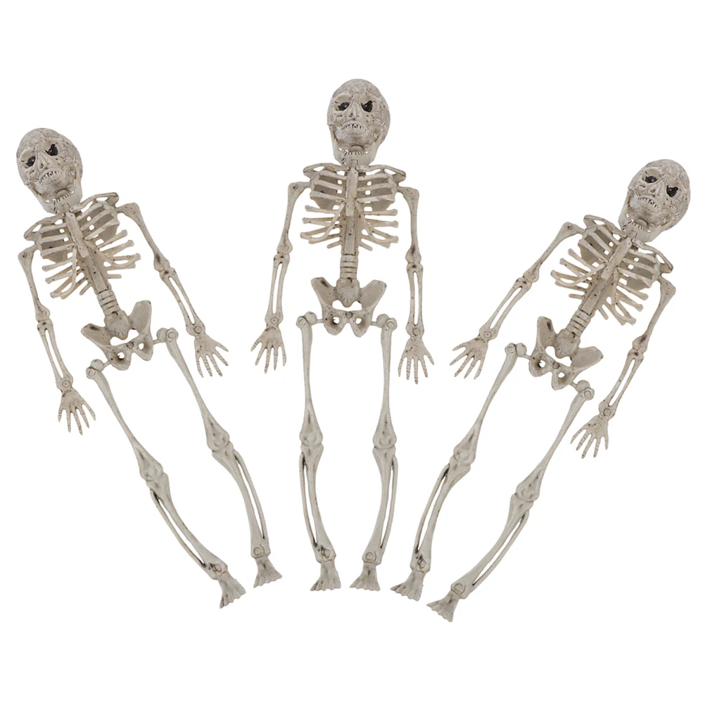 

3pcs Ornament Plastic Halloween Supplies For Desktop Home Party Decor Horror Craft Home Decor Decoration