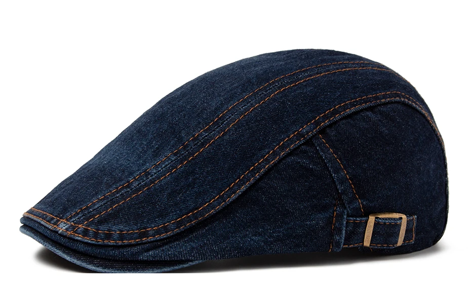 CNTANG Herren Jean Berets Sommer Newsboy Hüte Für Frauen Casual Einfarbig Retro Literarische Vorwärts Kappe Schirmmütze Maler Caps Boina – Detail 8