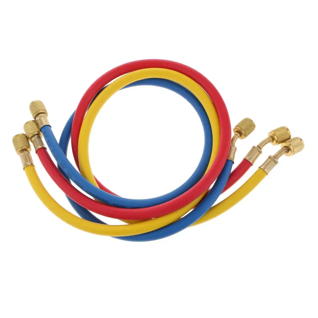 

3pcs Refrigerant Air Conditioner Fluid Hose Tube Repair Maintenace Kits