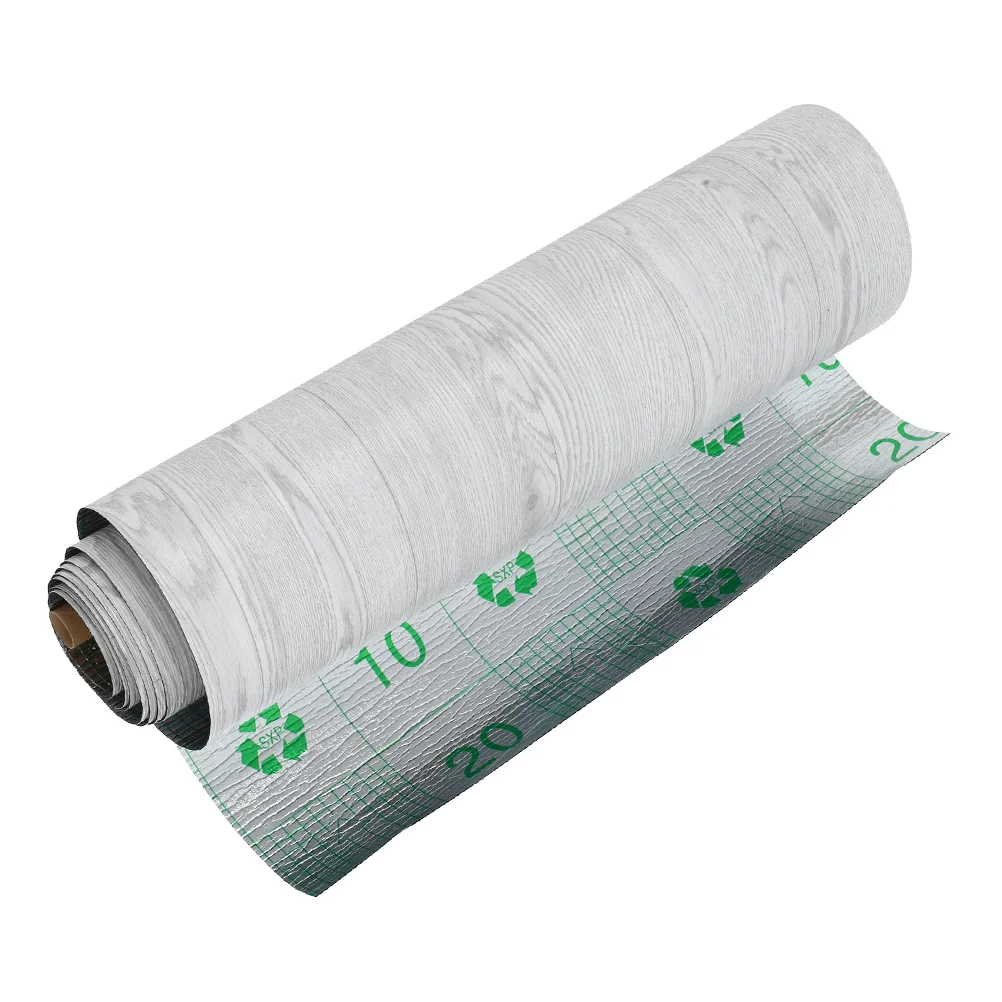 

Peel and Stick Flooring 300x40cm Self Adhesive PVC Roll Easy DIY Installation for Kitchens Bathrooms Living Rooms