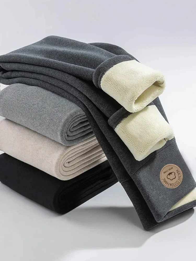 

Осень-зима женские леггинсы бархатные утолщенные хлопковые женские леггинсы с высокой талией однотонные повседневные флисовые теплые колготки женские брюки