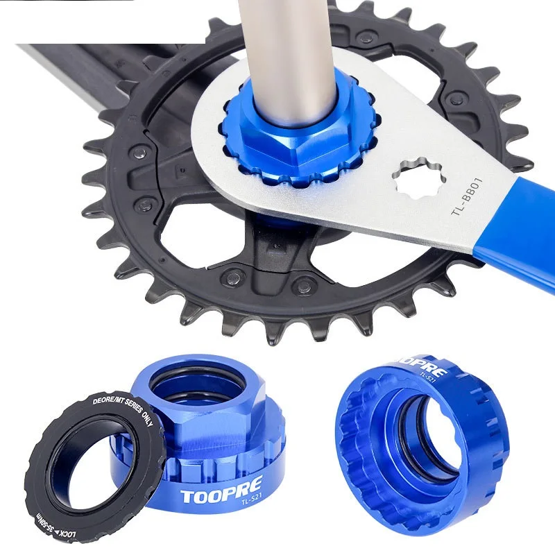 12-Speed Direct Mount Chainring Tool, Removal & Lock Ring Installation for M7100/M8100/M9100/M9120 MTB Crankset