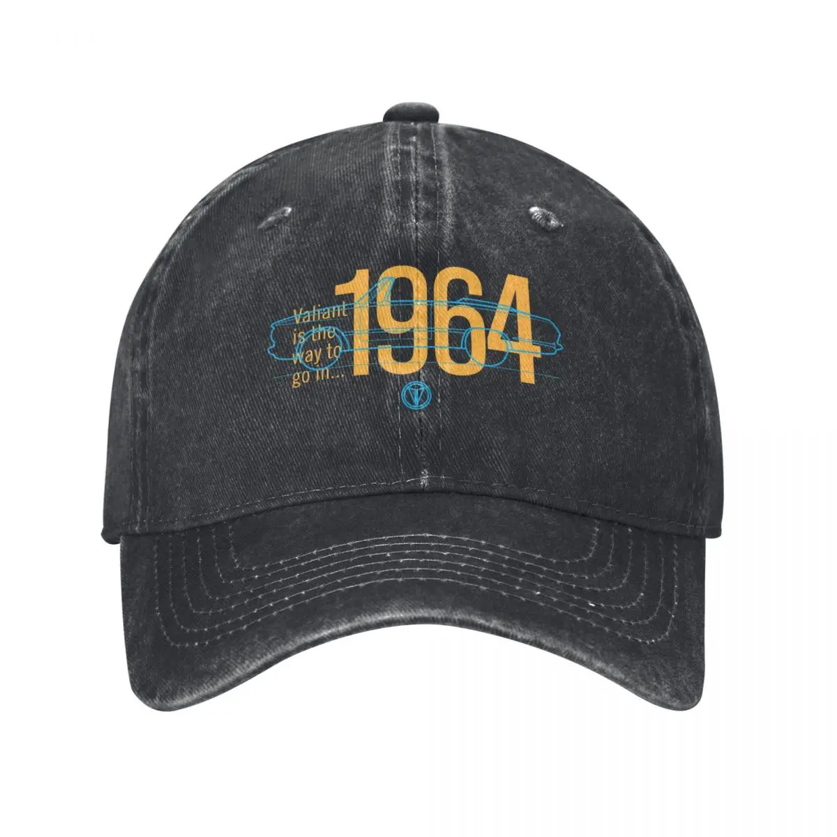 1964 Valiant (Convertible) - The Way to Go! Baseball Cap Golf Hat Cosplay Women Beach Fashion Men's