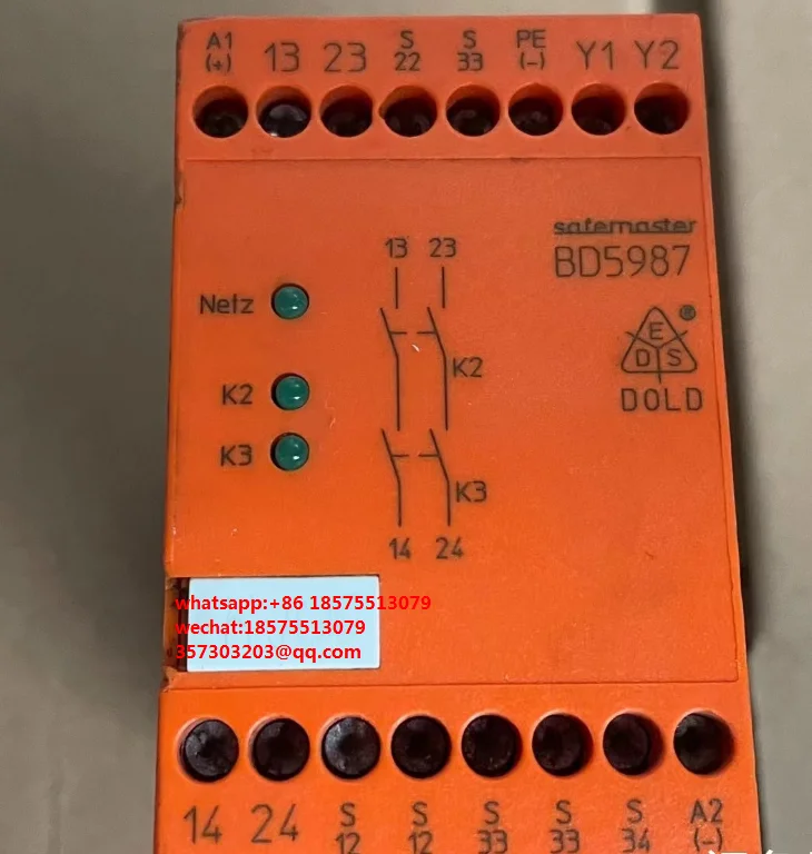 

FOR DoLd BD5987 Safety Relay BD5987.02 1 PIECE