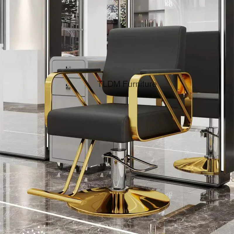 Cosmetic Professional Barber Chair Modern Luxury Pedicure Eyelashes Barber Chair Stool Dinning Salon Furniture Chaise XYBC
