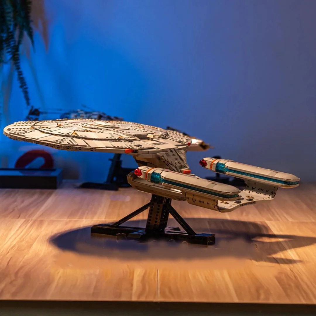 

Новинка 2026: Конструктор MOC «Звездный корабль» (Space Trek), 10356 деталей, модель для сборки, игрушка, подарок на день рождения для детей, 3600 элементов