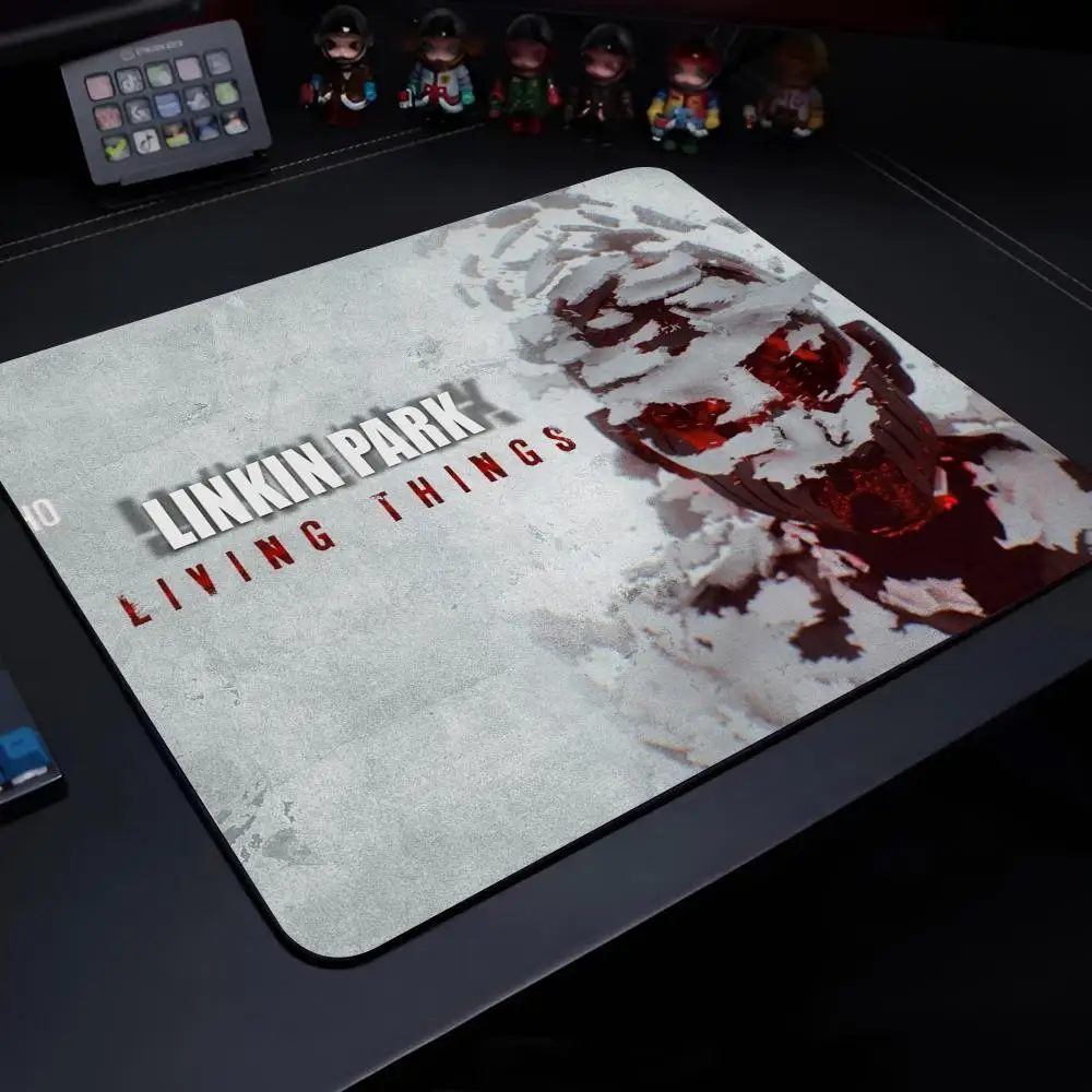 Band L-Linkin P-Park Cool Mouse Pad Gaming Laptops Keyboard Mat Deskmat Pc Accessories Desk Protector Mousepad Gamer Mats Anime
