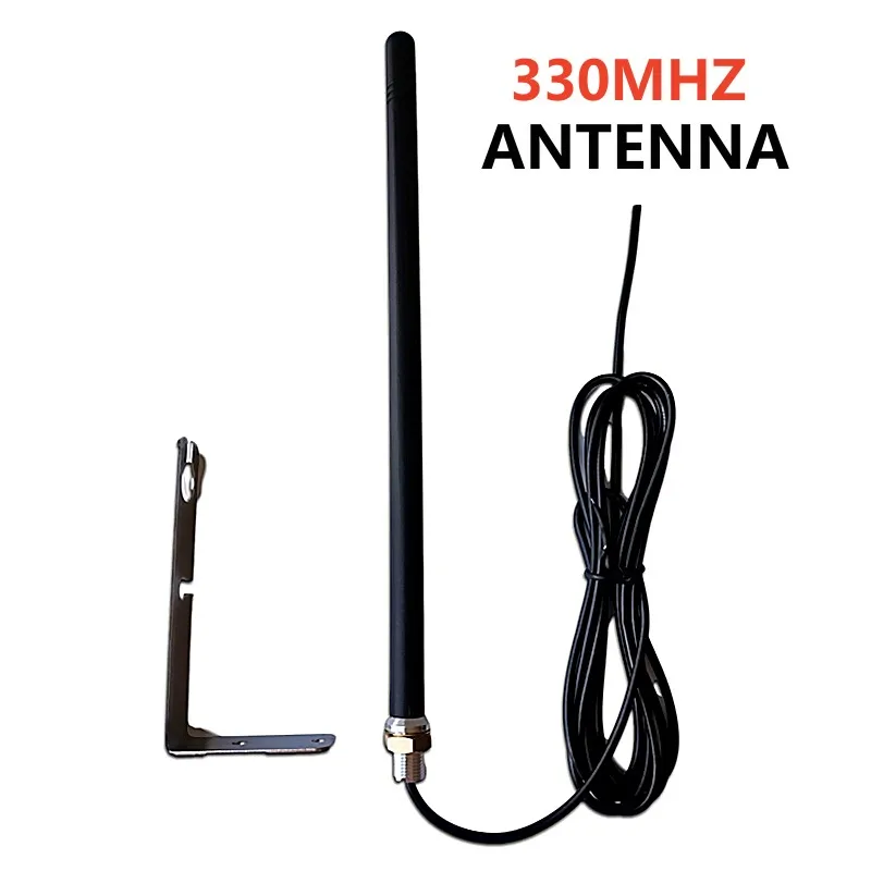 330MHz Antena for Gate Garage Radio Signal Booster Wireless Repeater, Gate Control Antenna 250M