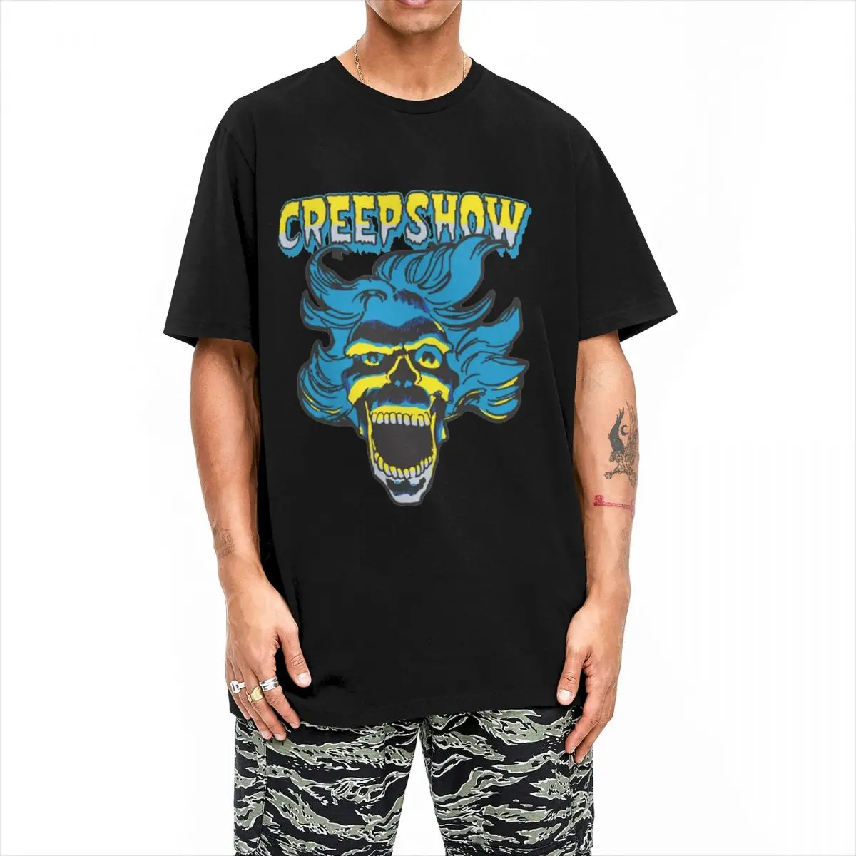 Creepshow The Creep Outfit T Shirts Printed 100% Cotton T-shirts Unisex Casual Tee