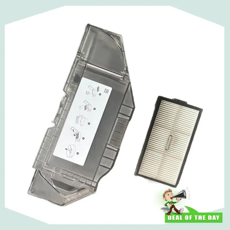 24-Hour Delivery Dust Box With Filters For Roborock G30U Robot Vacuum Cleaner Accessories Replacement Dustbin