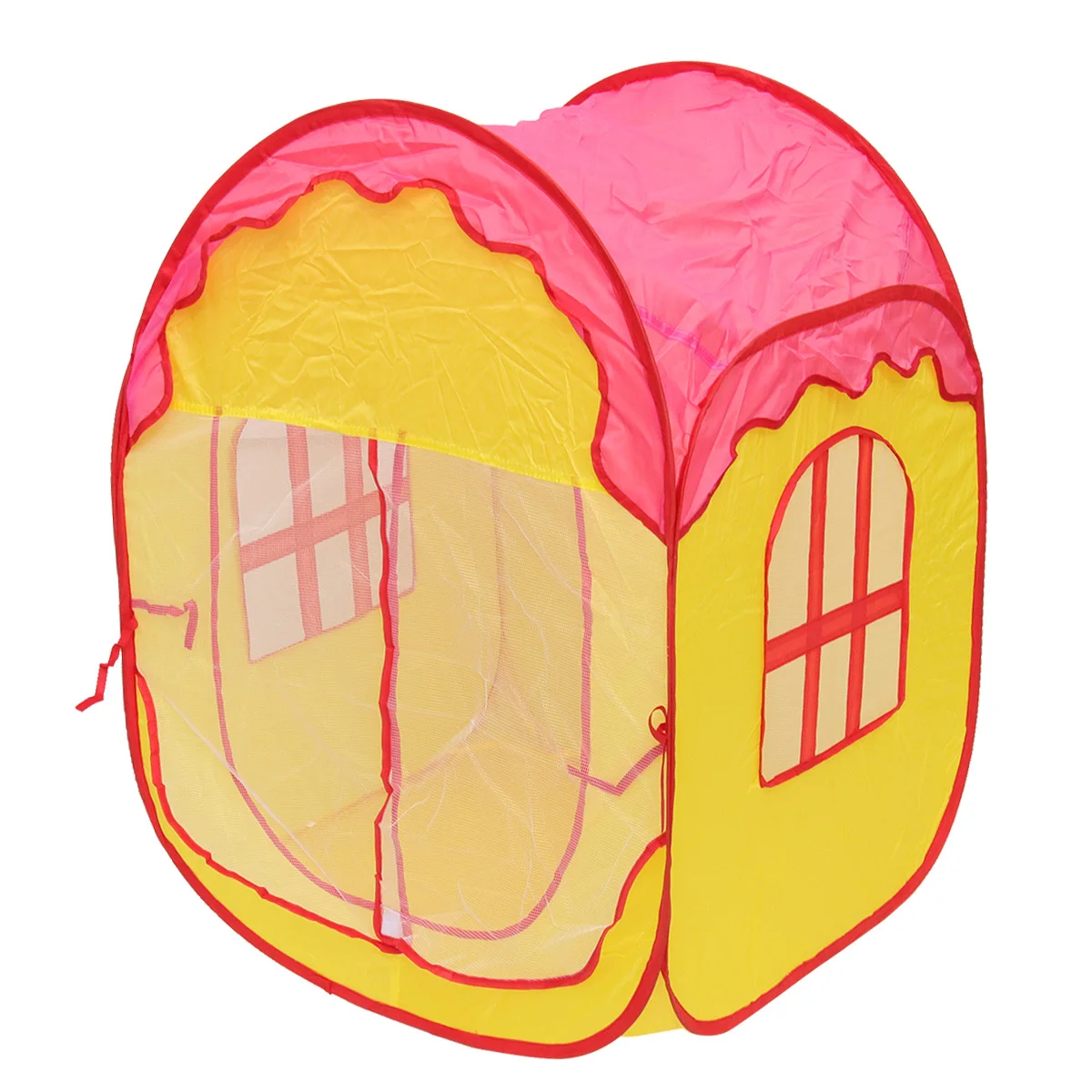 

Portable Foldable Play Tent for Kids House Shaped Game Tent Indoor Outdoor Children Play Area with Easy Setup No Tools Needed