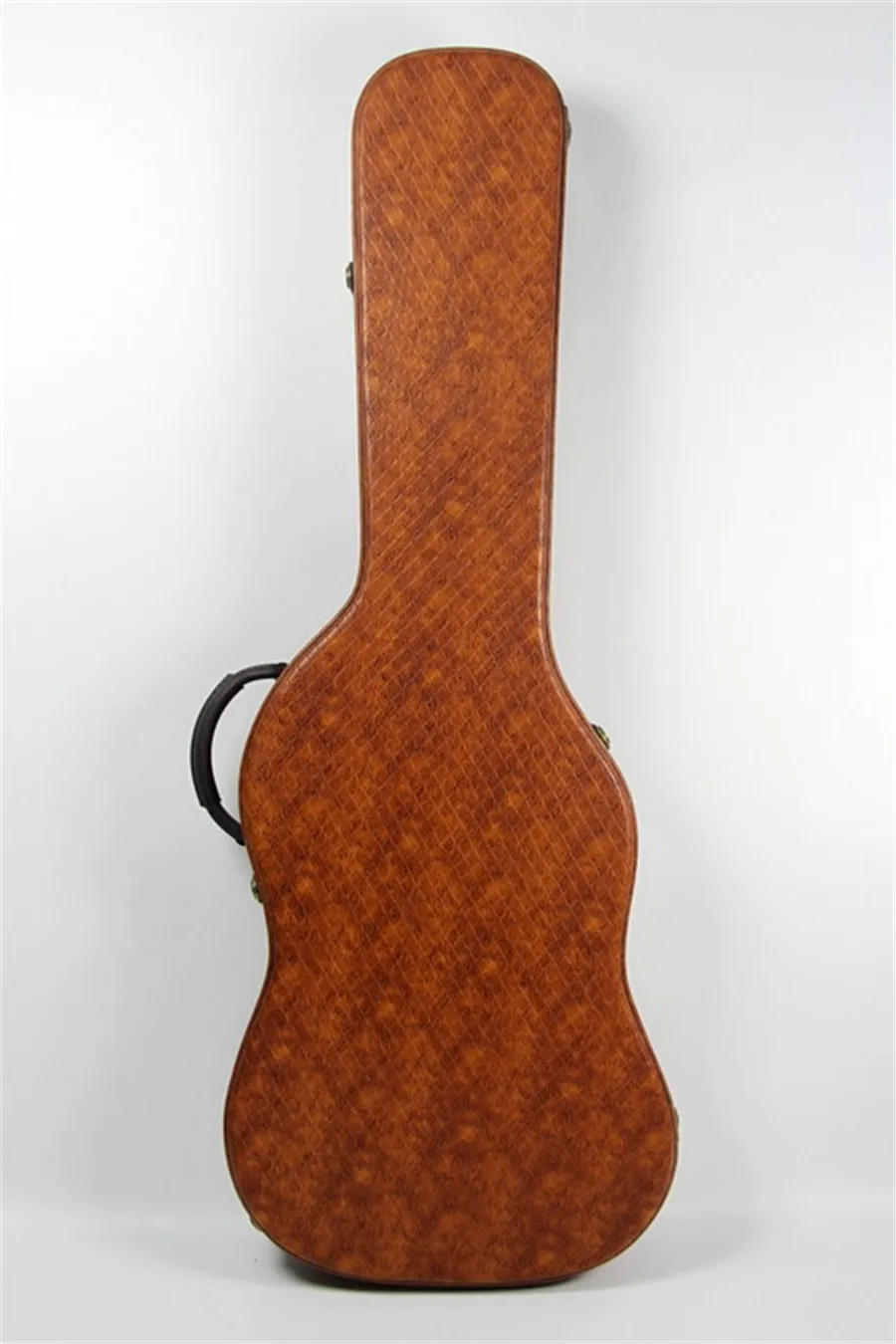 

Diamond brown hardshell electric guitar Case ST/TELE electric Guitar Case Leather guitar case