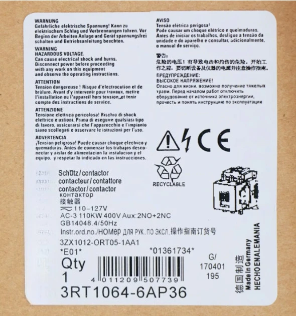 

Brand new orignial 3RT1064-6AP36 3RT10646AP36 Fast delivery