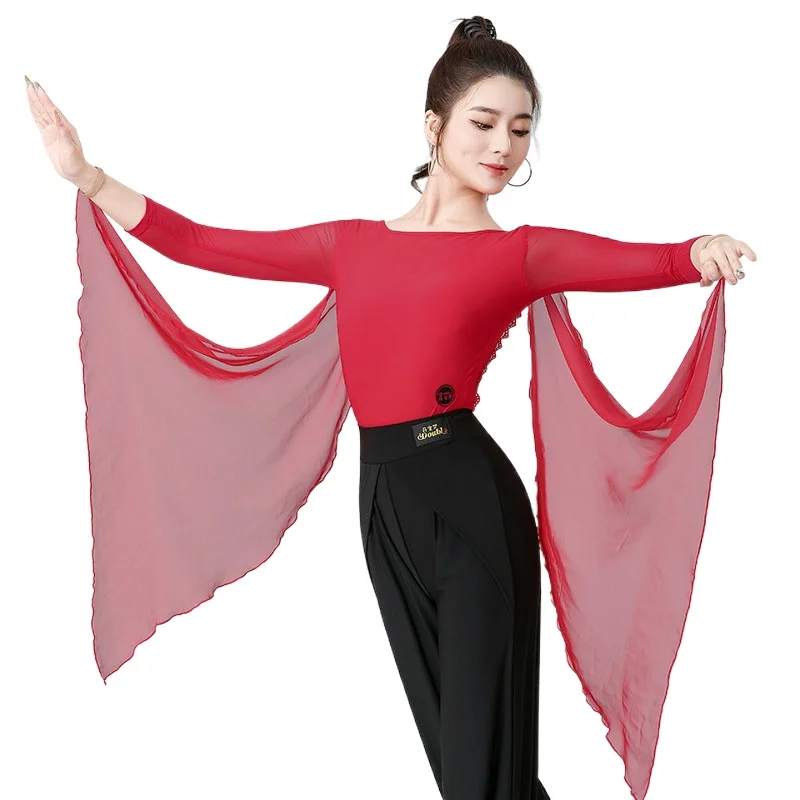 

Новинка 2024, трико для латиноамериканских танцев для женщин/девушек/леди, Новый сексуальный топ для сальсы/бальной комнаты/Танго/ча-ча/румбы/самбы/латиноамериканских танцев ZY185B