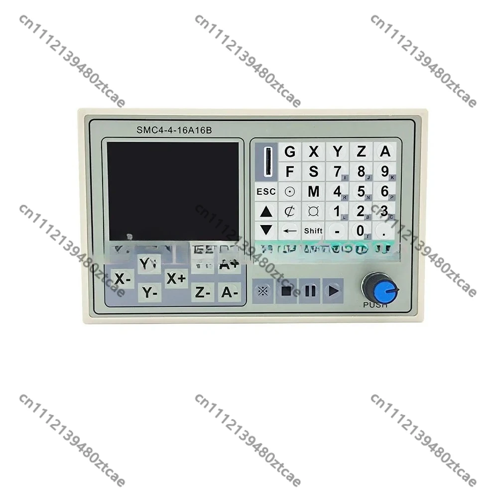 

SMC4-4-16A16B 4-Axis Offline CNC Controller, 50KHz Integrated Breakout Board for Engraving Machinery