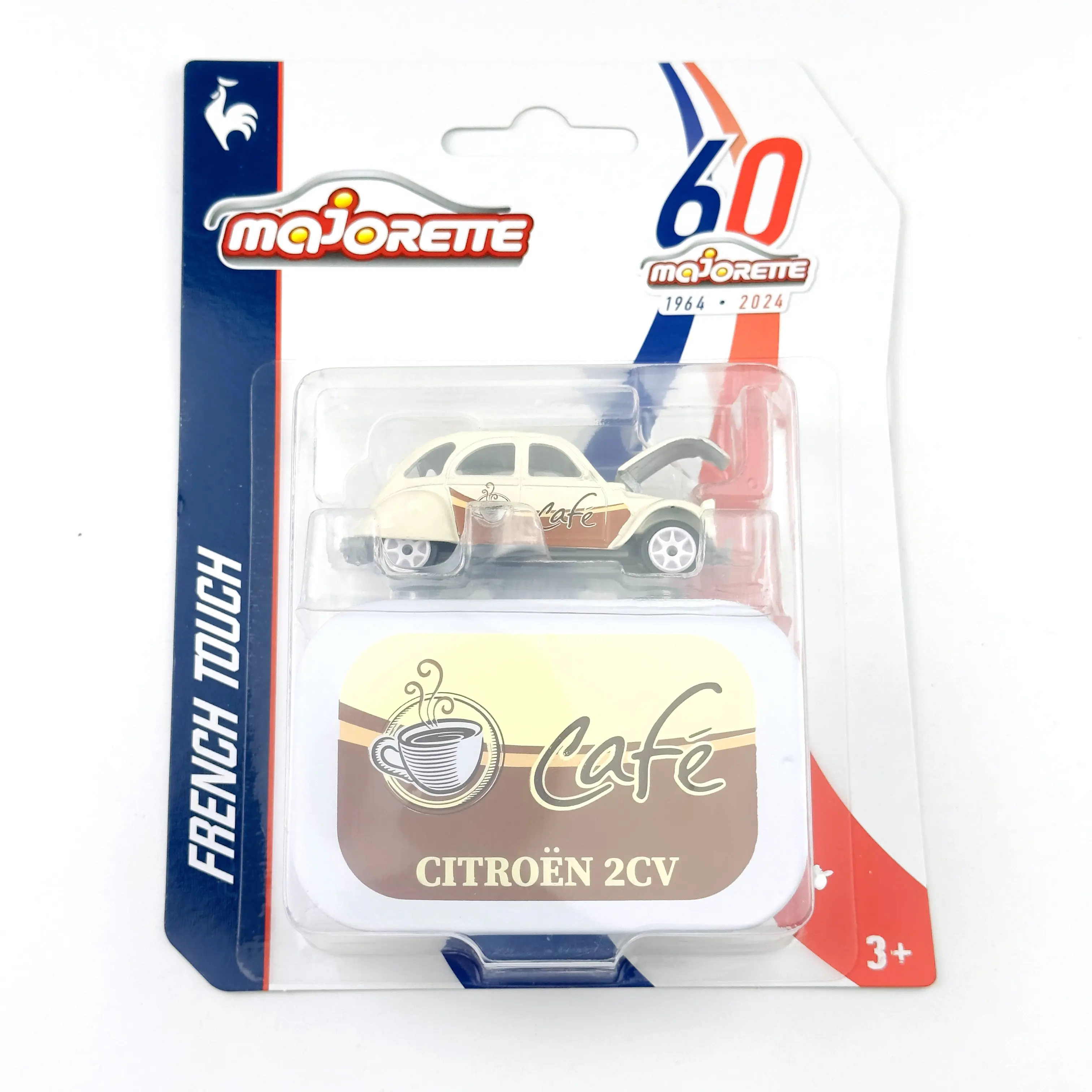 Majorette VOLKSWAGEN T1 CITROEN 2CV 1/64 Die-cast Model Collection Toy Vehicles