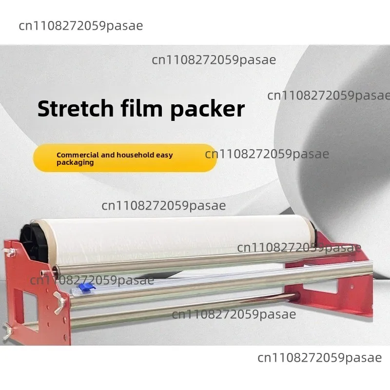 ​​Pallet Stretch Wrap Machine - Industrial Packing Tool with Film Dispenser for Warehouse/Retail/Food Delivery Use​