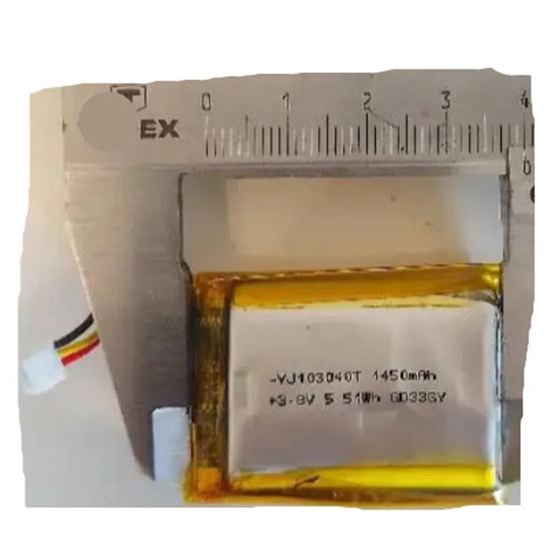 103040 3.7V 1500Mah Lithium Ion Li-polymer Rechargeable Battery