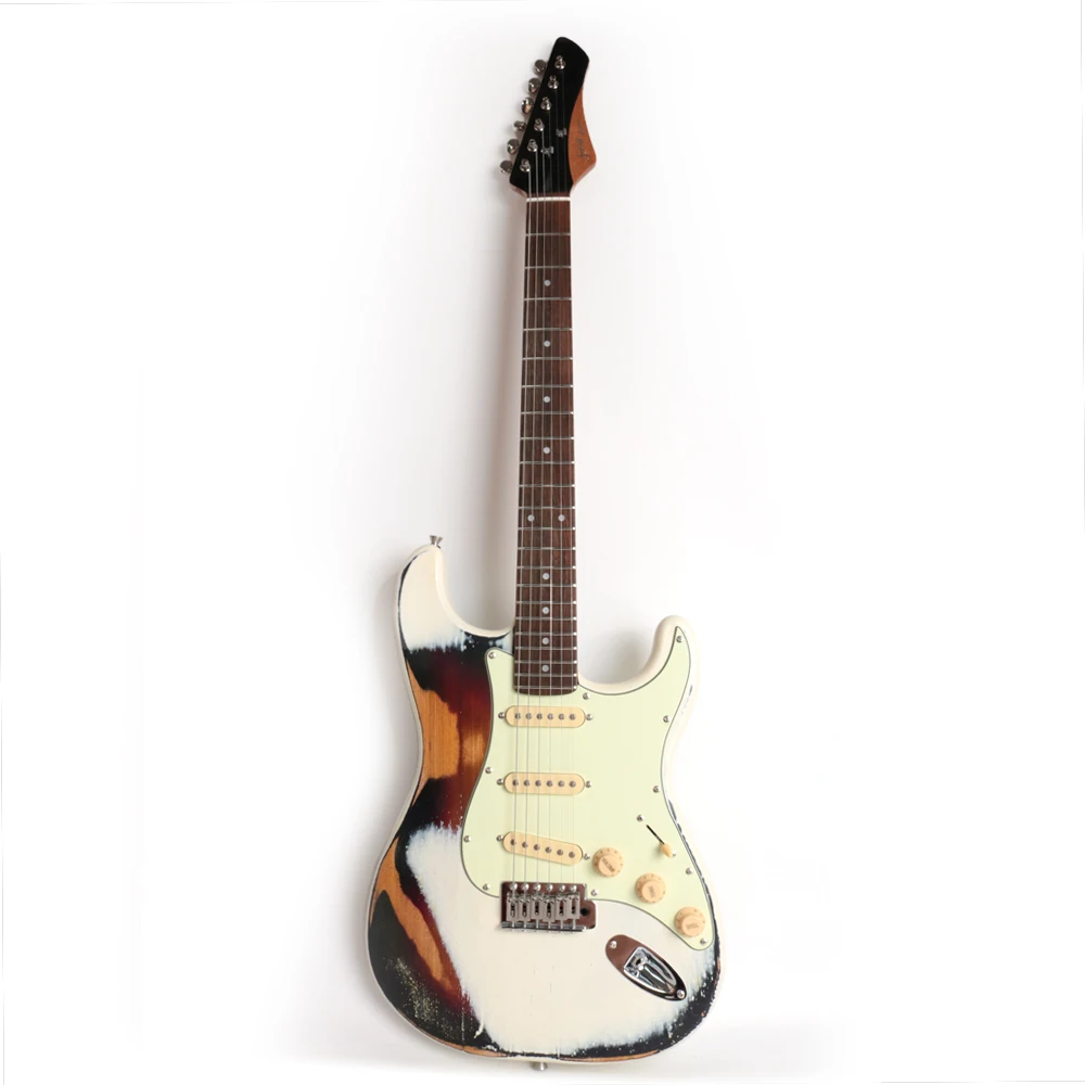 Heavy Relic aged vintage style hand made electric guitar electricas electro electrique guitare guiter guitarra gitar