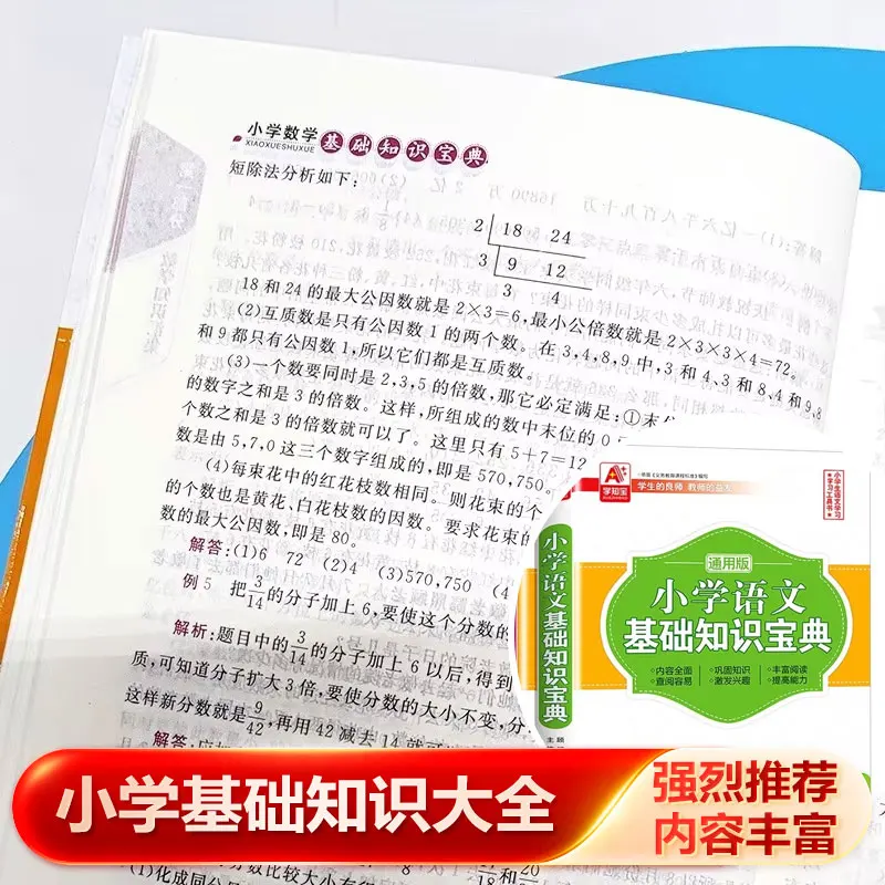 Core Knowledge Handbook of Primary Chinese, Math & English, Practical Review Materials