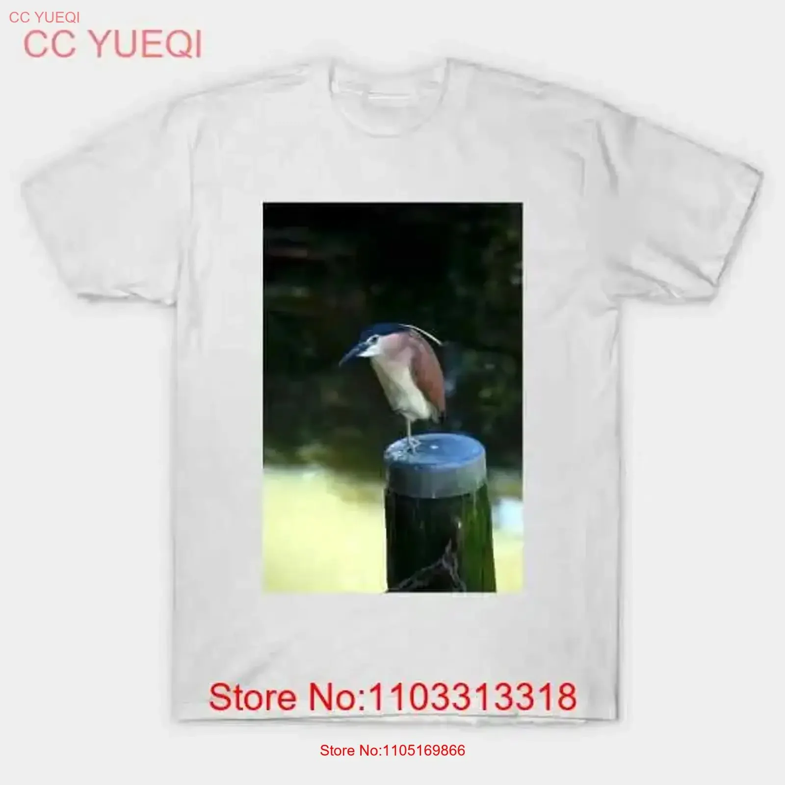 

New Rufous Night Heron Made in Australia T Shirt S 5XL vintage Washed Soft Breathable Comfortable Stylish homme Casual