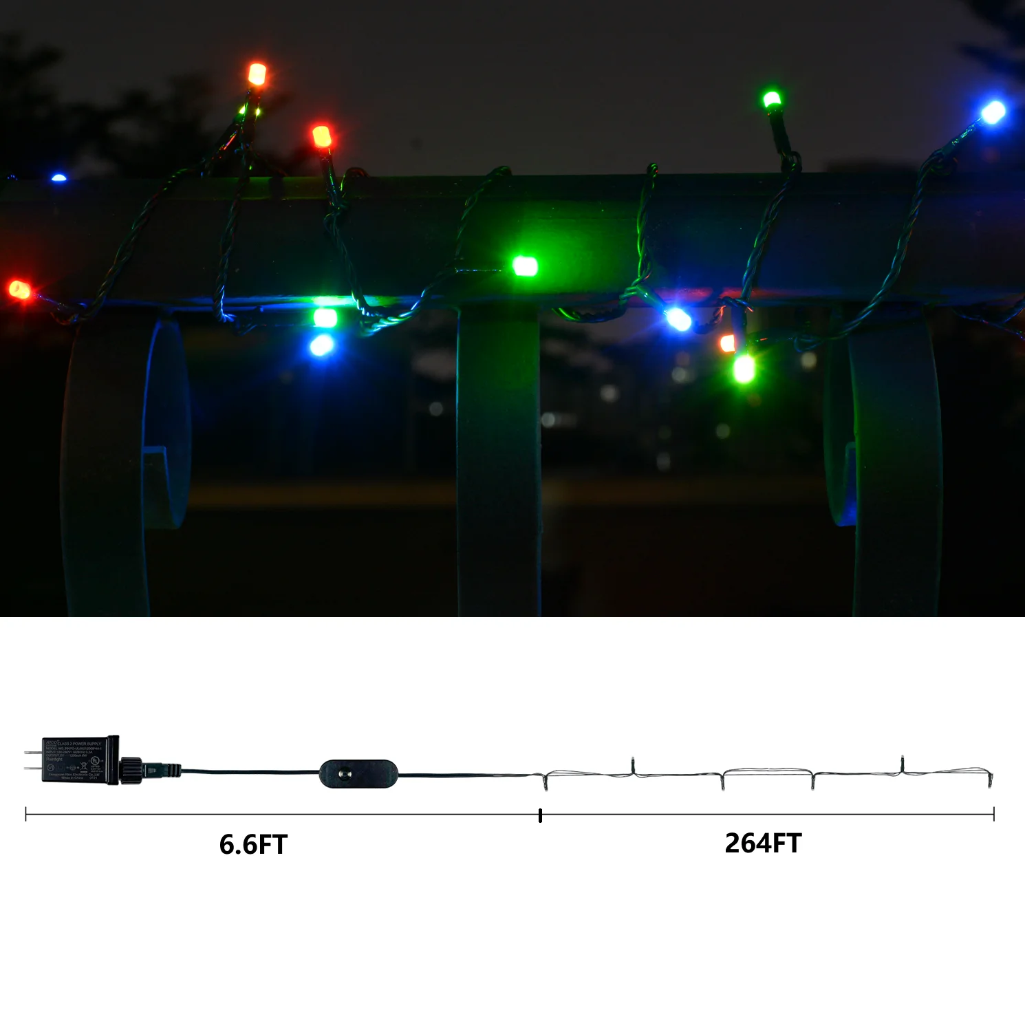 800LED 80M Christmas String Light Festoon Garland Tree Fairy Lights Plug Waterproof Xmas Wedding Outdoor Decor 2025