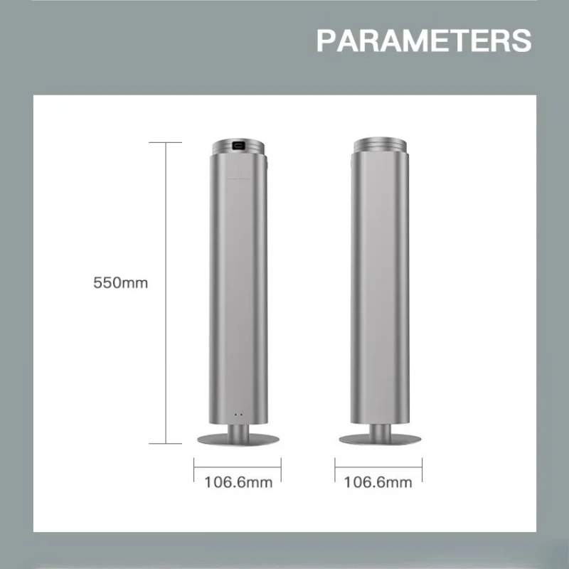 2000cbm Hotel Fragrance Oil Freshener Vertical Alloy Aroma Diffuser Waterless Electric Scent Air Machine 500ml