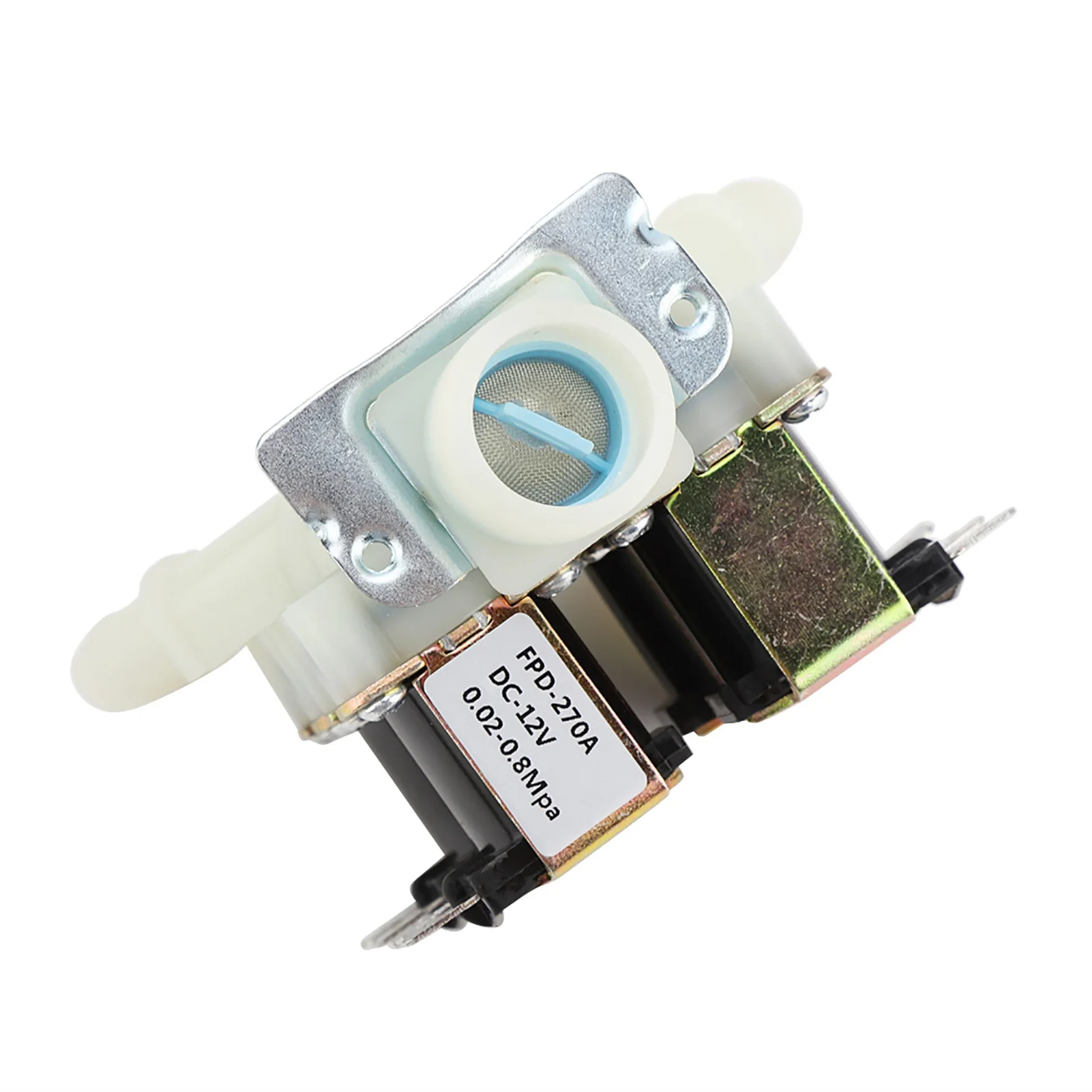 DC 12V DN20 G3/4" 1 入力 4 出力プラスチック電磁弁常閉排水弁