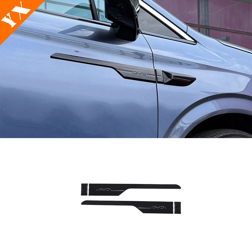 

Аксессуары для BYD M9 2025 2026, пластиковая черная листовая пластина, крышка крыла автомобиля, спойлер на лобовое стекло автомобиля, внешний молдинг