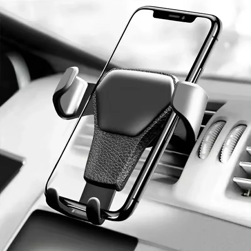 Universal Gravity Auto Phone Holder Car Air Vent Clip Mount Mobile Phone Holder CellPhone Stand Support For iPhone 14 For Xiaomi