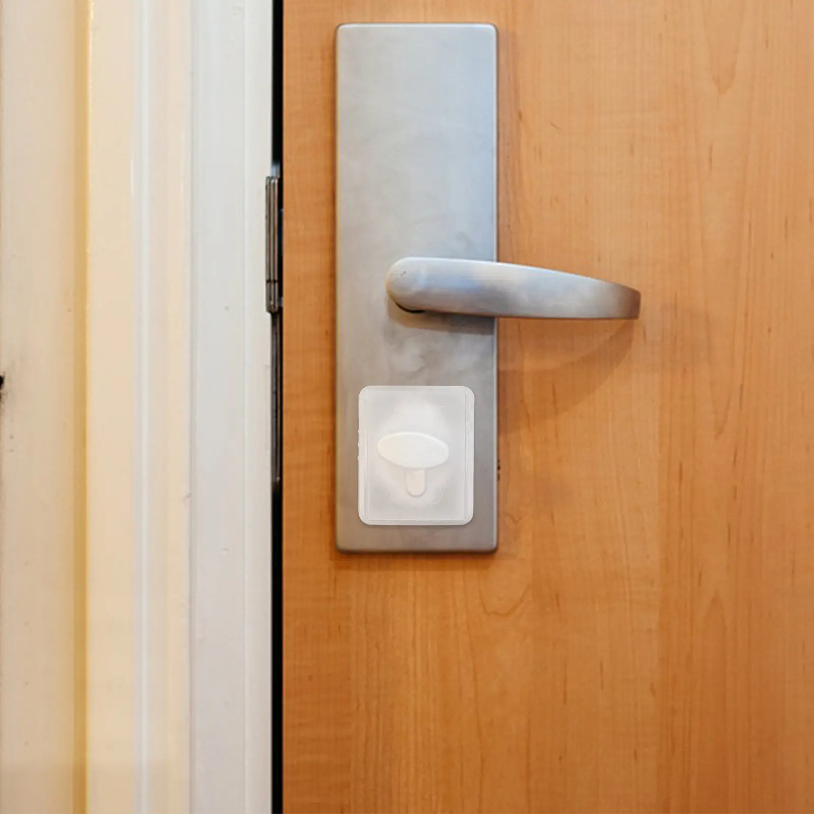 2Pcs Child Safety Door Lock Cover Plastic Prevents Accidental Locking Ideal for Kids Toddlers Homes Offices