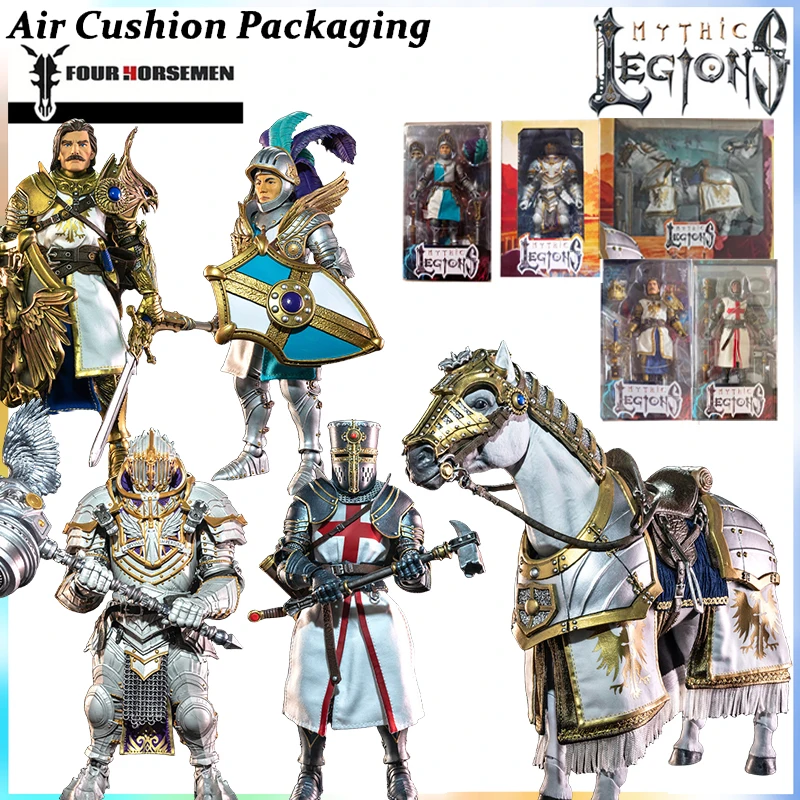 

Four Horsemen Studios Genuine Mythic Legions Series Sir Adalric Golden Eagle Knights Bishop 1/12 Ratio Action Figures Model Toy