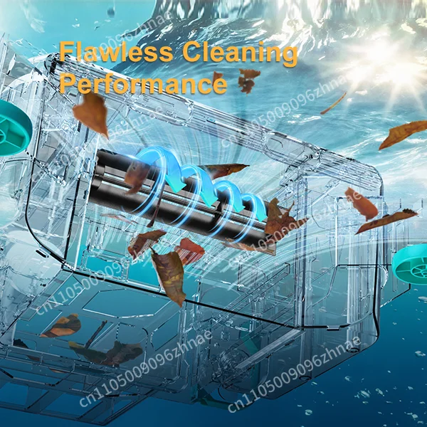 Automatic swimming pool cleaning Double charging Intelligent floating pool Surface cleaning machine Sweeping pool Vacuum machine