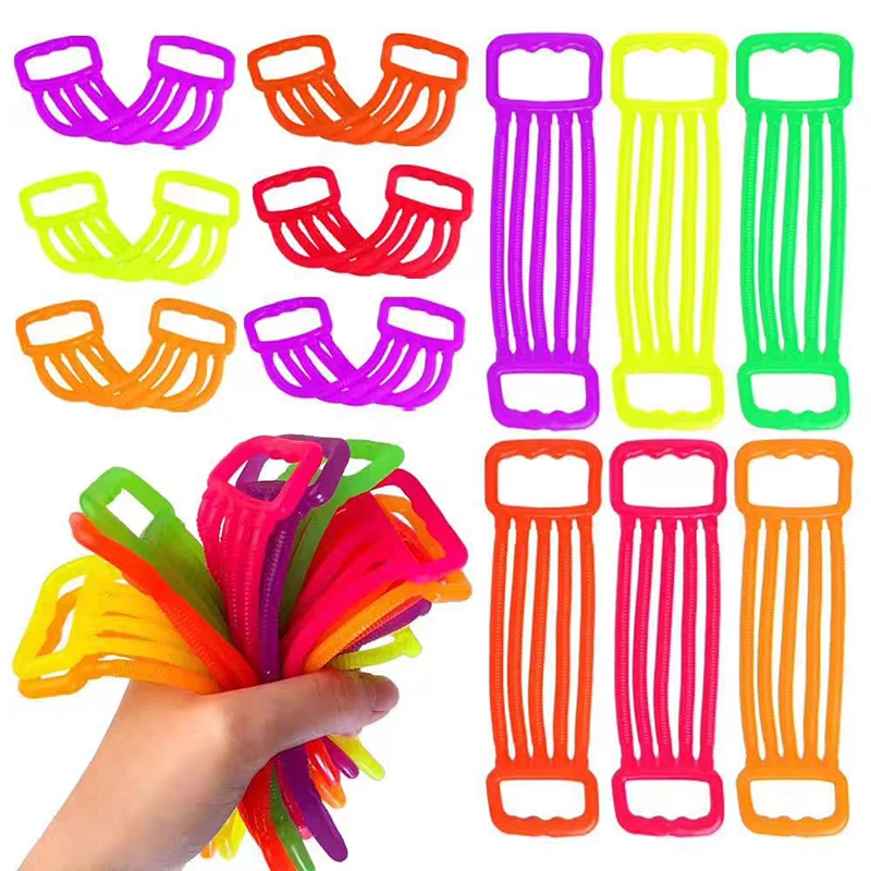 Stretchy Strings Fidget Sensory Toys for Kids Autism ADHD Calming Birthday Party Favors Stocking Stuffers Gifts Boys Girls