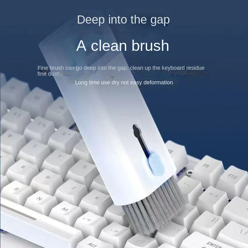 Keyboard cleaning,mechanical keyboard cleaning tools,computer dust removal,soft brush,multifunctional mobile phone dust cleaning