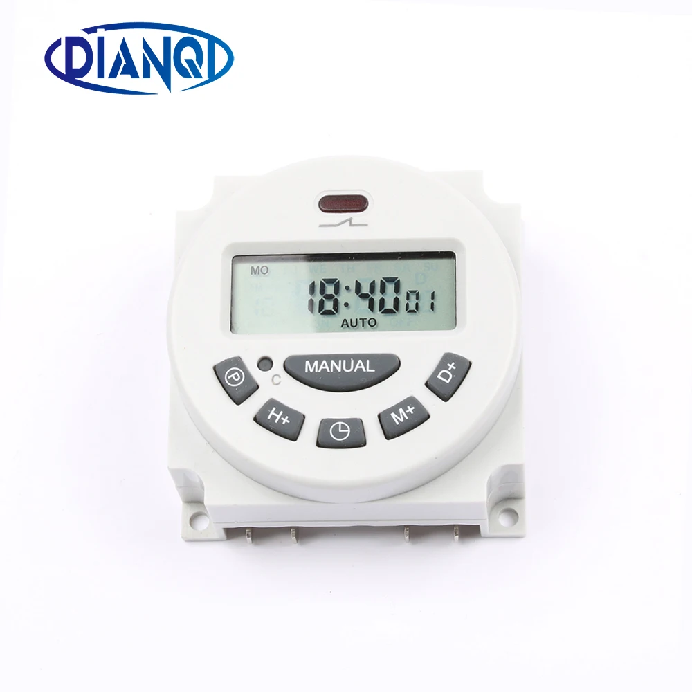 L701 AC 220V 230V 12V 110V 24V 16A Digital Timer controller 7 Days Weekly Programmable Time switch minutes Counter