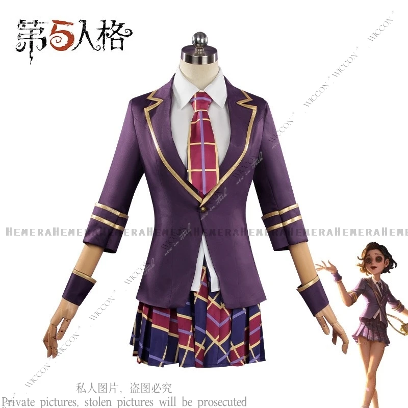 

Identity V Cosplay Costume Tower of Lvory Woman Natasha Dancing Girl Margaretha Zelle Halloween Party Disguise Comic-Con