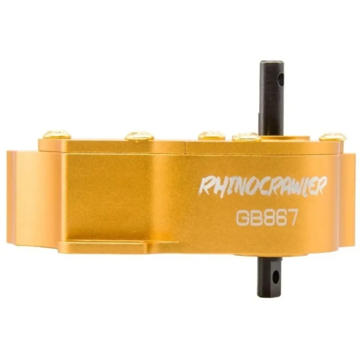 RhinoCrawler GB867 V2 LightWeigth caja de cambios transmisión conjunto de engranajes 1/10 coche trepador de control remoto centro bajo LCG chasis MOA