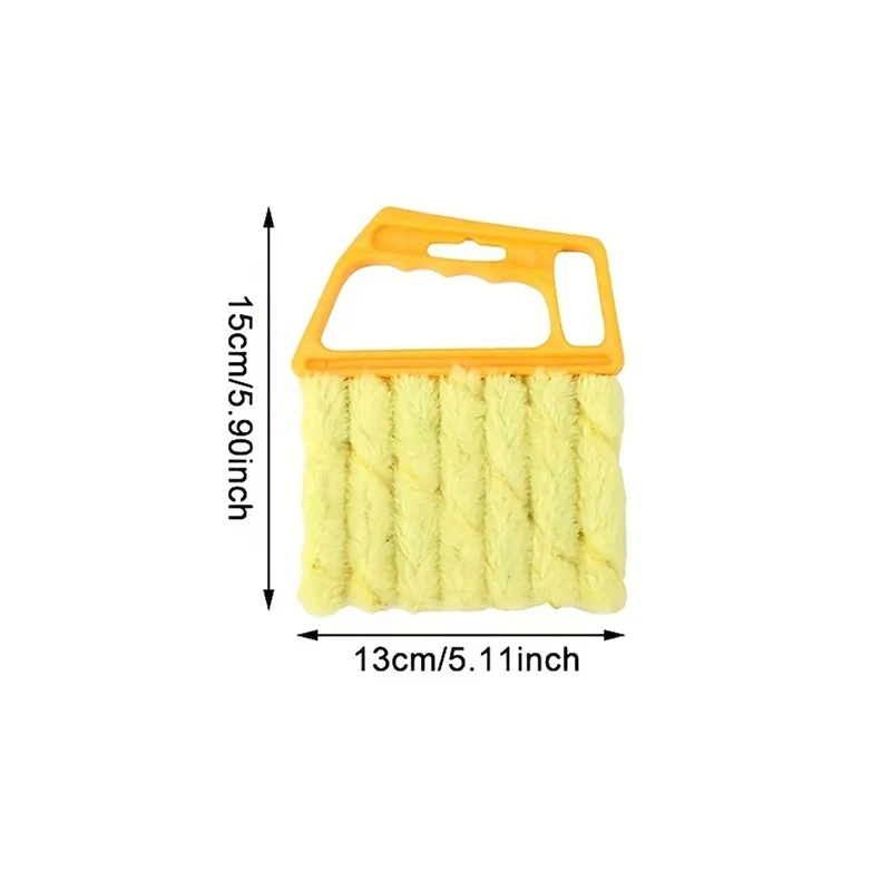 Vent Blinds Cleaner Cloth Brush Auto Air Conditioner Microfiber Air Conditioner Duster Electric Fan Cleaner Washable Tool