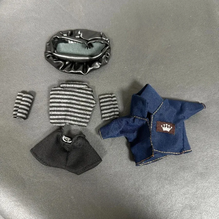 Doll's Clothes Suitable for 1/8 Ratio BJD 1/12 Ob11,11-17cm Movable Multi Joint Slim Body Doll Wear DIY Toy Accessories