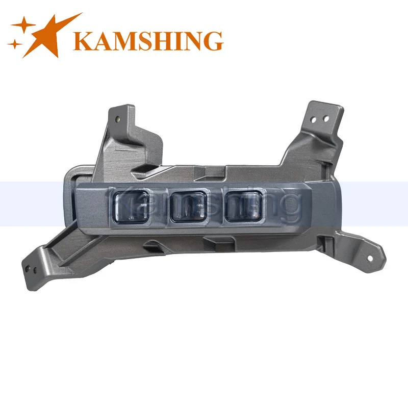 CAPQX 1pair LED Daytime Running Light For Haval Dargo 2nd Generation 2023-2024 DRL Day Light Fog lamp Turn Signal Light