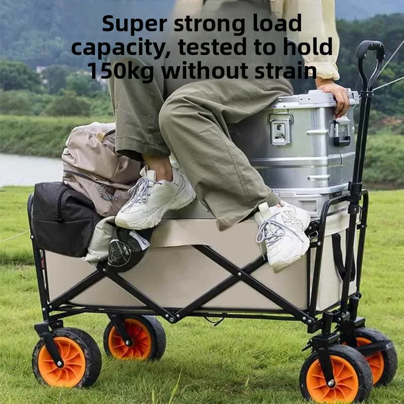 

Портативная складная тележка для кемпинга и улицы, легкая, для покупок, для овощей, маленькая тележка-органайзер для дома