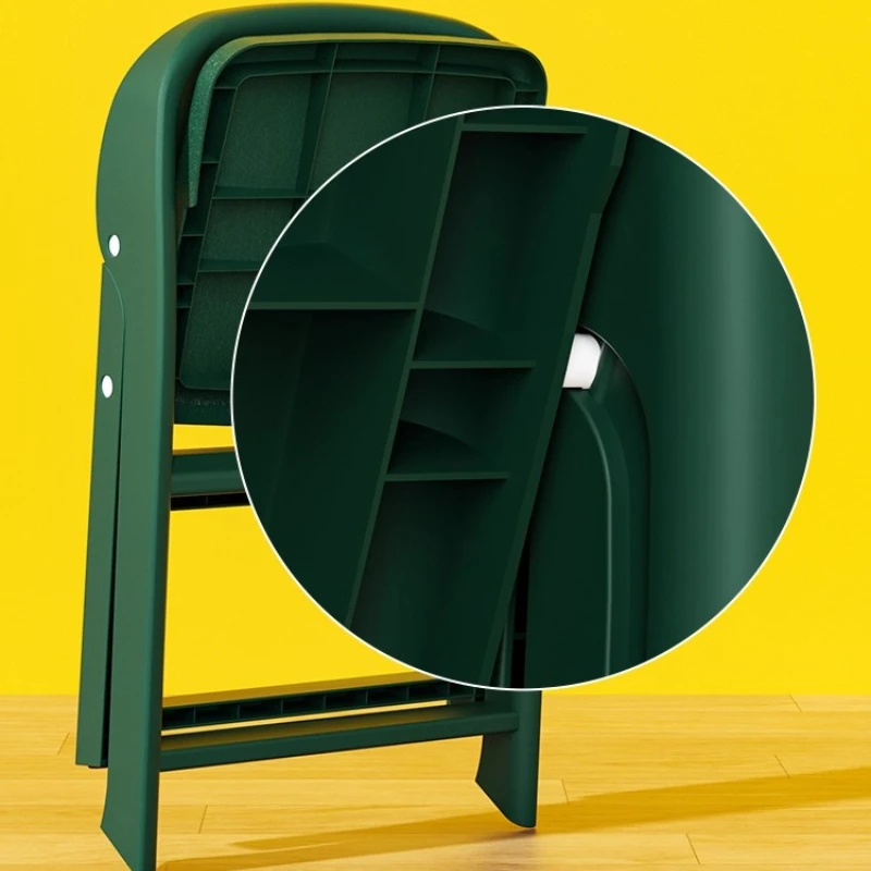 Sedia per bambini Sedia per seggiolino per bambini per bambini Schienale pieghevole Sgabello addensato antiscivolo Robusto portatile Asilo nido Casa