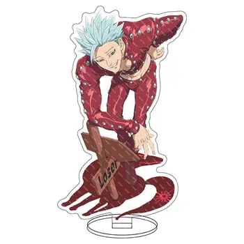 Het Anime De sju dödssynderna Akrylstativ Modellfigur Cosplay Tallrikshållare Topper Fans Jul Skrivbordsdekor Tallrik Gåva 11 best sales Seven deadly sins merlin - №9