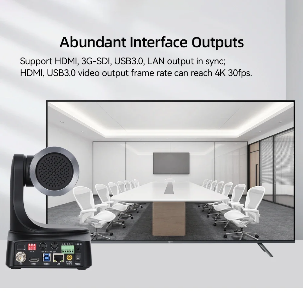 UH86DFS/DHS 4K60 Ultra HD Live Streaming Pan-tilt Camera